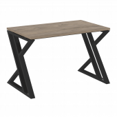 Loft Стол рабочий VR.L-SRZ-2.7 Тиквуд тёмный/Чёрный металл 1180*720*750