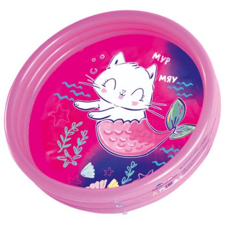 Надувной бассейн детский, 76х20 см, 46 л, от 1 года, АССОРТИ, 2 вида, PLAYMARKET