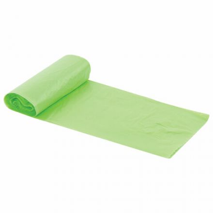 Мешки для мусора биоразлагаемые 60 л зеленые в рулоне 20 шт. прочные, ПНД 15 мкм, 60х70 см, LAIMA, 601401 Мешки для мусора биоразлагаемые 60 л зеленые в рулоне 20 шт. прочные, ПНД 15 мкм, 60х70 см, LAIMA, 601401