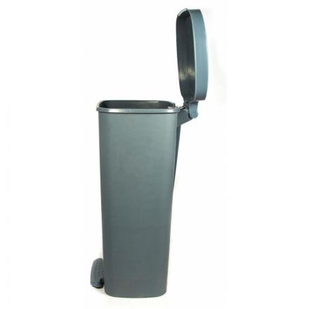 Упаковка д/сбора мед.отходов Бак с педалью кл. А серый 50 л, 2 штуки, СЗПИ