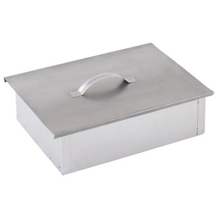 Коптильня одноярусная металлическая, размер 350х260х100 мм, в гофрокоробе, 701729