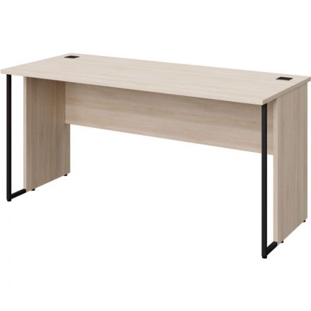 Стол К-Loft 241S012 1580х670х752 дуб сканд/мет. черный