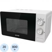 Микроволновая печь Gorenje MO20E1W, 800ВТ, 20л., белый