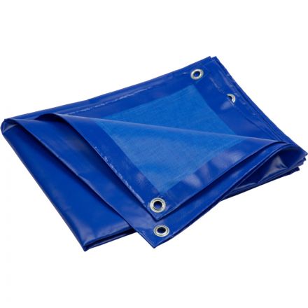 Тент ПВХ 500гр/м2 синий 2мx3м с люверсами_2304