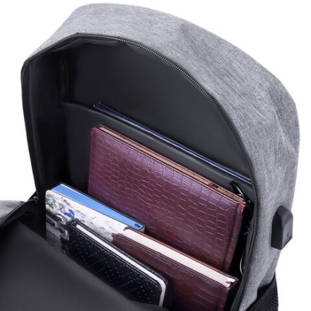 Рюкзак HEIKKI CONCORDANCE (ХЕЙКИ) универсальный, отделение для ноутбука, серый, 47x32x15 см, 273891