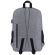 Рюкзак HEIKKI CONCORDANCE (ХЕЙКИ) универсальный, отделение для ноутбука, серый, 47x32x15 см, 273891