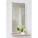 Зеркало настенное TI_Attache Мюлен/полка 420x783 мет.бел/ЛДСП яс.шимо св