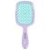 Расческа для волос массажная 20х8,5 см, массажер и щетка для чистки В ПОДАРОК, фиолетовая/мятная, MONTE VITA (МОНТЕ ВИТА), 457431