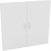 Комплект дверей Д_EASY Director низкие ДСП мел. белый жемчуг 801.027