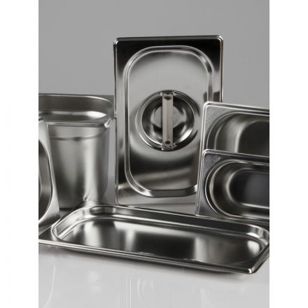 Гастроемкость LUXSTAHL нерж.сталь, GN 1/1, 53х32,5х4см, (га02)