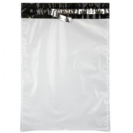 Курьерский пакет, без печати, с карманом,430x500+40, 50 мкм(50шт/уп)