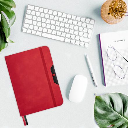 Блокнот А5 (162х218 мм), BRAUBERG "NOTE", под кожу софт-тач, с резинкой, 80 л., клетка, красный, 113439 Блокнот А5 (162х218 мм), BRAUBERG "NOTE", под кожу софт-тач, с резинкой, 80 л., клетка, красный, 113439