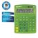 Калькулятор настольный BRAUBERG EXTRA-12-DG (206x155 мм), 12 разрядов, двойное питание, ЗЕЛЕНЫЙ, 250483