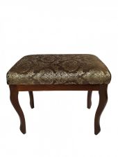 Банкетка Мария Темный орех/прованс коричневый Банкетка Мария Темный орех/прованс коричневый