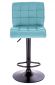 Стул барный Everprof Richy Ткань Бирюзовый