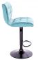 Стул барный Everprof Richy Ткань Бирюзовый