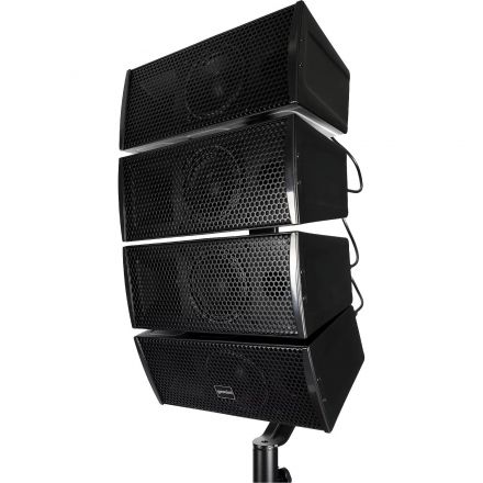 Комплект звуковой Gemini LRX-448, 600Вт, 2 кол + сабвуфер, стойки (2 места)