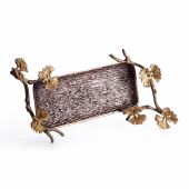 Поднос Secret De Maison MAPLE4 ( mod. 9592 ) алюминиевый сплав, 47,5x27,5x8,5 см, латунь, золото/brass, gold