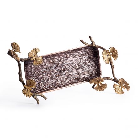 Поднос Secret De Maison MAPLE4 ( mod. 9592 ) алюминиевый сплав, 47,5x27,5x8,5 см, латунь, золото/brass, gold