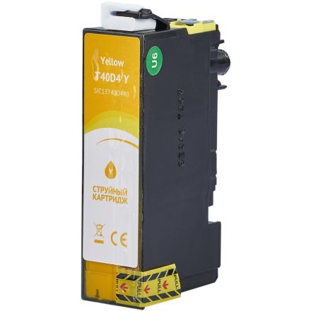 Картридж струйный Sakura C13T40D440 (T40D4 Y) жел.для Epson SC-T3100/5100