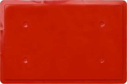 Ящик 600х400х75 сплошной  красный