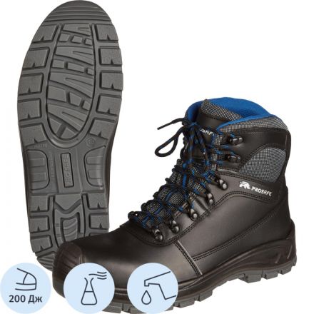 Ботинки (мод.740T), ПУ/ТПУ с КП (р.44)