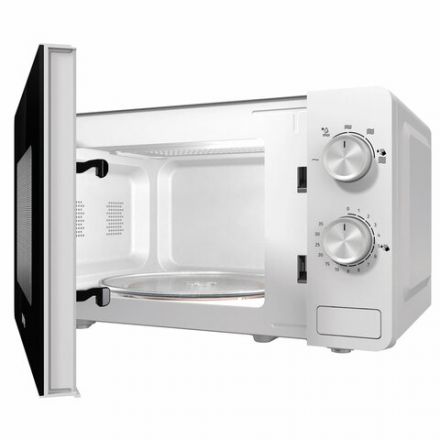 Микроволновая печь GORENJE MO20E1W, объем 20 л, мощность 800 Вт, механическое управление, белая