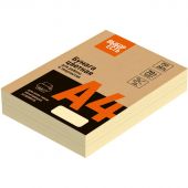 Бумага цветная Attache Economy (желтый пастель), 70г, А4, 500 л