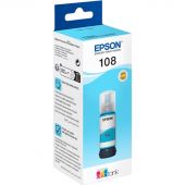 Чернила Epson 108 EcoTank Ink C13T09C54A для Epson L8050, Light Cyan 70ml Чернила Epson 108 EcoTank Ink C13T09C54A для Epson L8050, Light Cyan 70ml