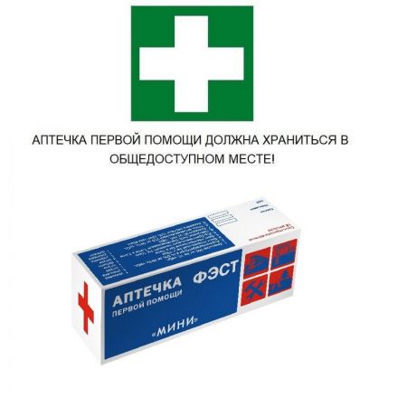 Аптечка индивидуальная ФЭСТ Мини (пластик)