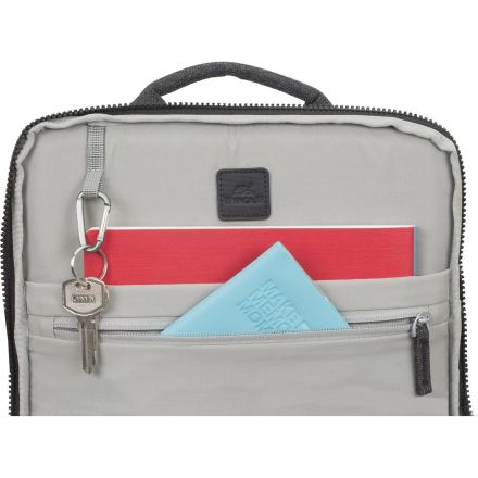 Рюкзак для ноутбука RIVACASE 8861 black mélange 15.6/4