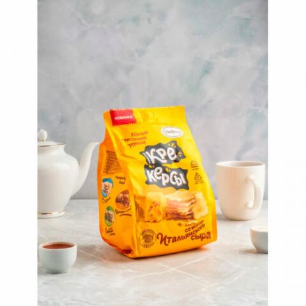 Печенье АККОНД "Крекерсы" со вкусом итальянского сыра, 180 г