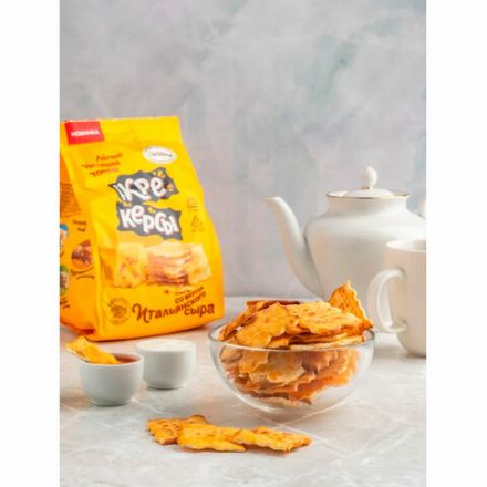 Печенье АККОНД "Крекерсы" со вкусом итальянского сыра, 180 г