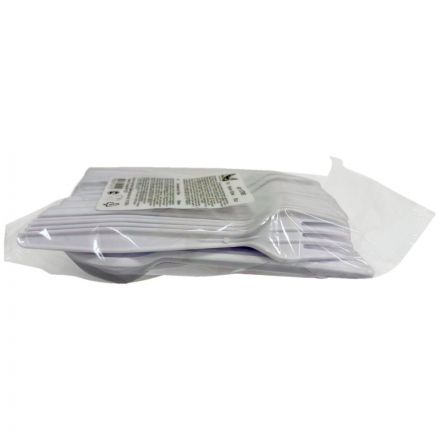 Вилка одноразовая 162мм, бел., кукурузный крахмал, 50шт/уп Вилка одноразовая 162мм, бел., кукурузный крахмал, 50шт/уп