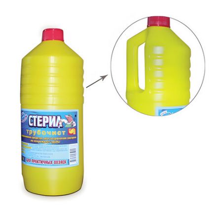 Средство для прочистки канализационных труб 1 л, ТРУБОЧИСТ (тип КРОТ) Средство для прочистки канализационных труб 1 л, ТРУБОЧИСТ (тип КРОТ)