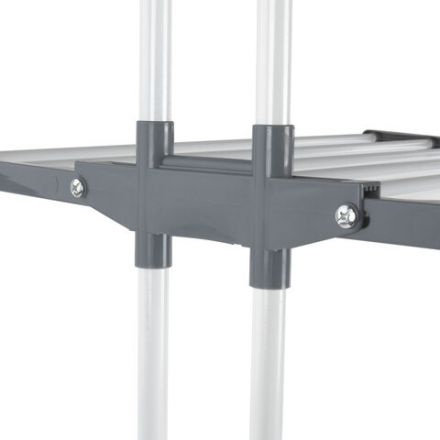 Сушилка напольная для белья раскладная МНОГОФУНКЦИОНАЛЬНАЯ, 3 уровня, на колесах, "Super Compact", СКЛАДНОЕ ОСНОВАНИЕ, LAIMA HOME, 608462 Сушилка напольная для белья раскладная МНОГОФУНКЦИОНАЛЬНАЯ, 3 уровня, на колесах, "Super Compact", СКЛАДНОЕ ОСНОВАНИЕ, LAIMA HOME, 608462