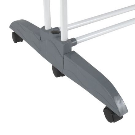 Сушилка напольная для белья раскладная МНОГОФУНКЦИОНАЛЬНАЯ, 3 уровня, на колесах, "Super Compact", СКЛАДНОЕ ОСНОВАНИЕ, LAIMA HOME, 608462 Сушилка напольная для белья раскладная МНОГОФУНКЦИОНАЛЬНАЯ, 3 уровня, на колесах, "Super Compact", СКЛАДНОЕ ОСНОВАНИЕ, LAIMA HOME, 608462