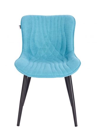 Обеденный стул Everprof Aqua Ткань Голубой