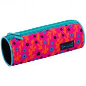 Пенал-тубус 2 отделения, 210*70 Berlingo "Pink pattern", полиэстер Пенал-тубус 2 отделения, 210*70 Berlingo "Pink pattern", полиэстер