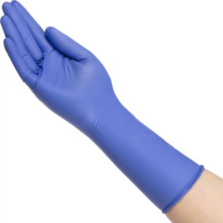 Перчатки однораз. SFM нитрил неопудр. фиолет./голуб удл. XL 100 (шт/уп),ПС Перчатки однораз. SFM нитрил неопудр. фиолет./голуб удл. XL 100 (шт/уп),ПС