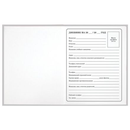 Дневник 1-4 класс 48 л., гибкая обложка, ЮНЛАНДИЯ, выборочный лак, с подсказом, "Девочка", 106590