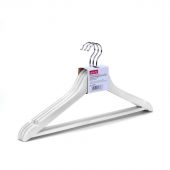 Вешалка-плечики WW_ Attache F6612NM-W3/LH001-W дер,пер,плос,р48-50бел.УП3шт