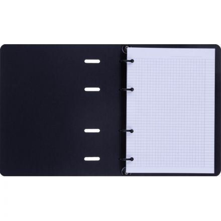 Тетрадь общая, IS, 175х212мм, 120л., клетка, кольца. Color, красный N4587