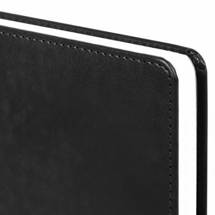 Ежедневник недатированный А5 148х218 мм GALANT "Ritter", под кожу, 160 л., черный, 114464 Ежедневник недатированный А5 148х218 мм GALANT "Ritter", под кожу, 160 л., черный, 114464