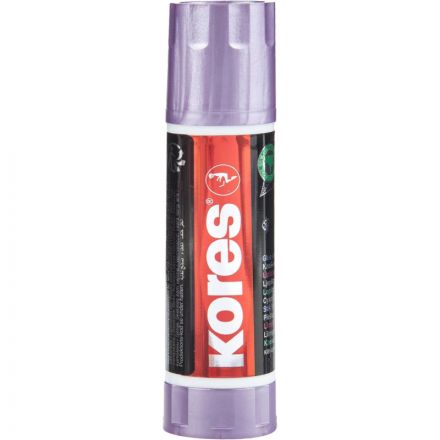 Клей-карандаш 20г Kores Metallic Style, цвета корп в асс 12212