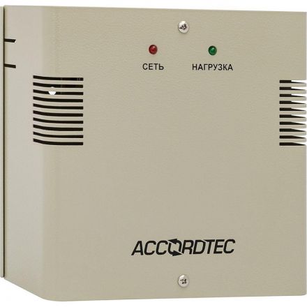 Блок питания бесперебойного AccordTec ББП-20, 12В, 2А, металл