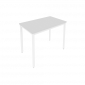 Slim Стол письменный на металлокаркасе С.СП-3.1 Серый/Белый металл 980*600*750
