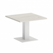 Home Office Стол журнальный квадратный VR.SP-5-60.2G Дуб наварра/Белый металл 600*600*450 Home Office Стол журнальный квадратный VR.SP-5-60.2G Дуб наварра/Белый металл 600*600*450