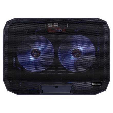 Подставка для ноутбука DEFENDER NS-513 15.6", 2 USB, держатель для смартфона, 2 вентилятора, 29513