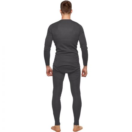 Термофутболка с длинным рукавом муж. т.серая Activ-35 р-р 58